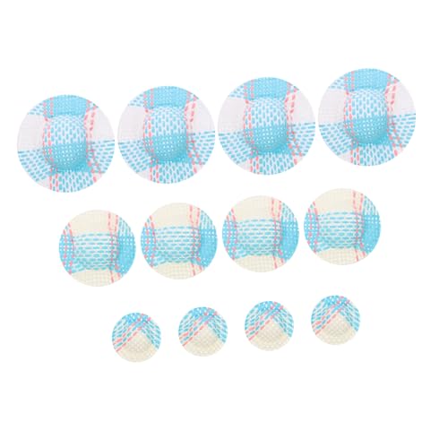 KICHOUSE 12 Stück Teiliges Miniatur gestreiftes Puppenhut Farbenfrohe DIY Accessoires für Puppendekoration und Bastelbedarf KICHOUSE 12 Stück Teiliges Miniatur gestreiftes Puppenhut Farbenfrohe DIY Accessoires für Puppendekoration und Bastelbedarf von KICHOUSE