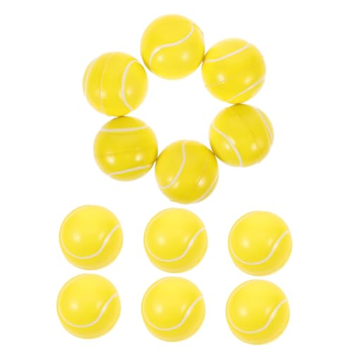 KICHOUSE 12 Stück Tennis Stressbälle Quetschspielzeug für Stressabbau Elastische Fidget Bälle Lustige Entspannungsbälle für Partys und Erwachsene KICHOUSE 12 Stück Tennis Stressbälle Quetschspielzeug für Stressabbau Elastische Fidget Bälle Lustige Entspannungsbälle für Partys und Erwachsene von KICHOUSE
