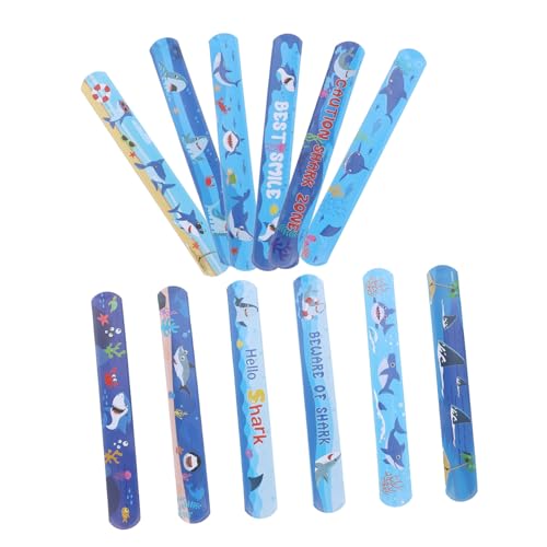 KICHOUSE 12 Stücke Slap Armbänder für Kinder Partygeschenk Sommer Armbänder Cartoon Muster Mitgebsel für Geburtstagsfeiern und Veranstaltungen KICHOUSE 12 Stücke Slap Armbänder für Kinder Partygeschenk Sommer Armbänder Cartoon Muster Mitgebsel für Geburtstagsfeiern und Veranstaltungen von KICHOUSE