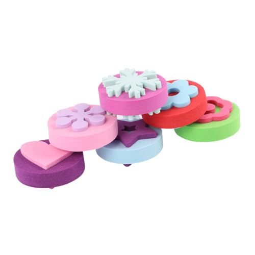 KICHOUSE 12Stücke Teiliges Mini Stempelset Für DIY Malvorlagen Und Graffiti Stempel Kreatives Lernspielzeug Für Kindergarten Und Schule Zufällige Farben Für Bastelprojekte KICHOUSE 12Stücke Teiliges Mini Stempelset Für DIY Malvorlagen Und Graffiti Stempel Kreatives Lernspielzeug Für Kindergarten Und Schule Zufällige Farben Für Bastelprojekte von KICHOUSE