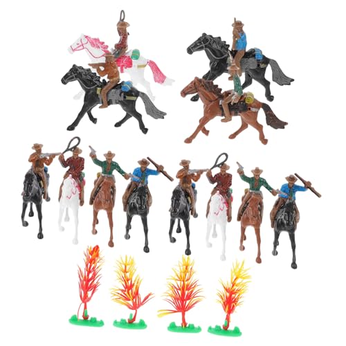 KICHOUSE 12Stücke Teiliges Western Cowboy Figurenmodell Realistische Sandtisch Dekoration Für Miniaturpuppenhäuser Und Architekturprojekte Langlebig Und Vielseitig Einsetzbar KICHOUSE 12Stücke Teiliges Western Cowboy Figurenmodell Realistische Sandtisch Dekoration Für Miniaturpuppenhäuser Und Architekturprojekte Langlebig Und Vielseitig Einsetzbar von KICHOUSE
