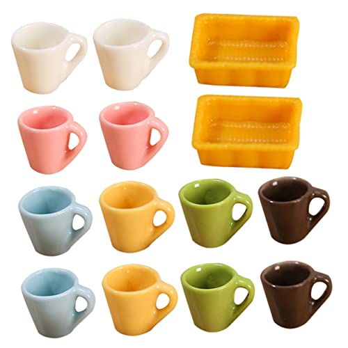 KICHOUSE 14 Stück Mini -Cup -Modell Mini-Tasse Puppenhaus-miniaturbecher Kleine Kaffeetassen Mini-kaffeetassen Zum Basteln Miniatur-kaffeetassenmodell Mini-teetasse Mini-Becher Harz KICHOUSE 14 Stück Mini -Cup -Modell Mini-Tasse Puppenhaus-miniaturbecher Kleine Kaffeetassen Mini-kaffeetassen Zum Basteln Miniatur-kaffeetassenmodell Mini-teetasse Mini-Becher Harz von KICHOUSE