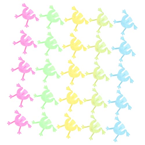 KICHOUSE 140 Stück Mini springender Frosch für kinderspielzeug Sprungfrosch- Outdoor- Finger drücken Frösche frösche springen PVC KICHOUSE 140 Stück Mini springender Frosch für kinderspielzeug Sprungfrosch- Outdoor- Finger drücken Frösche frösche springen PVC von KICHOUSE