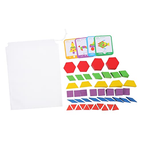 KICHOUSE 155 Teiliges Kreatives Form Puzzle Für Bildungs Und Handspielzeug Für Eltern Kind Aktivitäten Ideales Für Jungen Und ädchen Frühkindliche von KICHOUSE