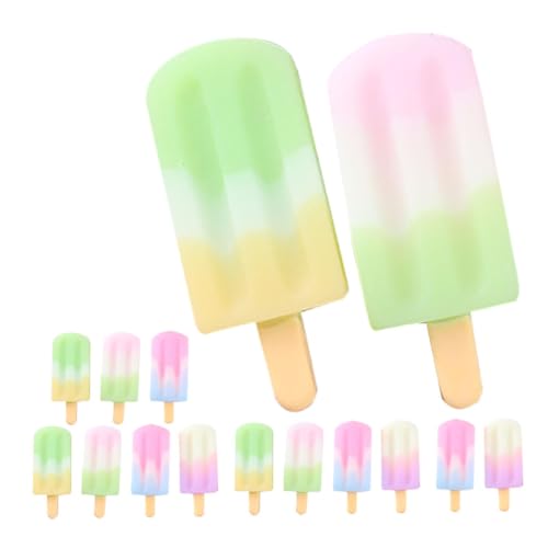 KICHOUSE Niedliche Miniatur-Fake-Eiscreme 15 Stück Harz- -Charms Eiscreme-Charms Geeignet Für Die Telefondekoration KICHOUSE Niedliche Miniatur-Fake-Eiscreme 15 Stück Harz- -Charms Eiscreme-Charms Geeignet Für Die Telefondekoration von KICHOUSE