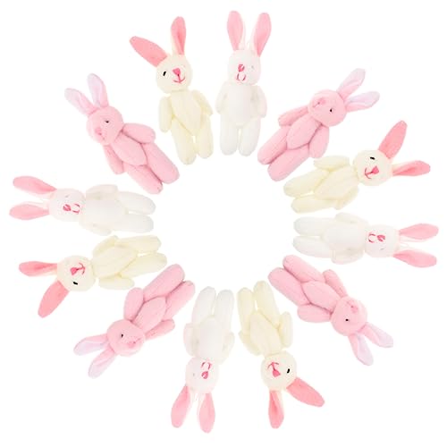 KICHOUSE 15Stücke Teiliges Plüsch Kaninchen Niedliche Stoffkaninchen Deko für Ostern Hochzeiten Geburtstagsfeiern und Mehr Charmante Häschen Anhänger KICHOUSE 15Stücke Teiliges Plüsch Kaninchen Niedliche Stoffkaninchen Deko für Ostern Hochzeiten Geburtstagsfeiern und Mehr Charmante Häschen Anhänger von KICHOUSE