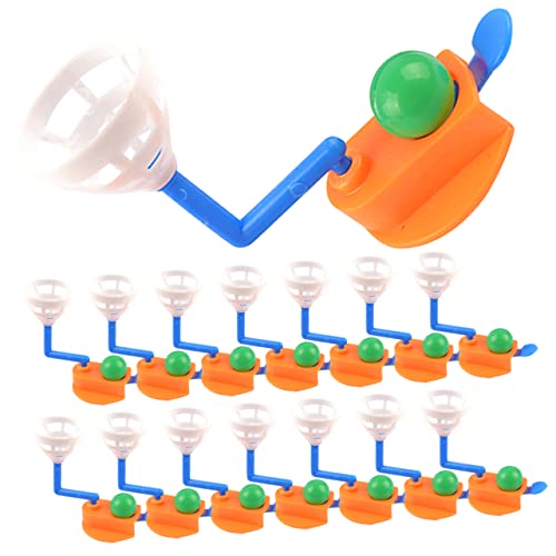KICHOUSE 18 Stück Mini Basketball Mini Basketball Sportspielzeug Kleiner Basketball Basketball Lernspielzeug Desktop Spiel Desktop Tisch Basketballspiele Kunststoff von KICHOUSE
