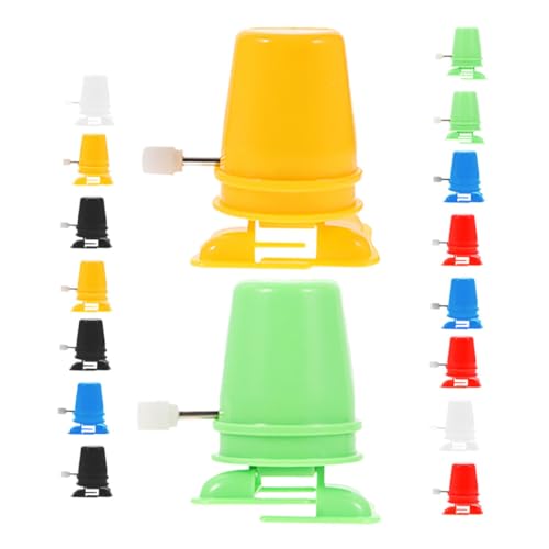 KICHOUSE Aufziehbares Tanzendes Roboterspielzeug 18-teiliges Laufroboter-spielzeugset Bewegung Mit Kunststoffbeinen von KICHOUSE