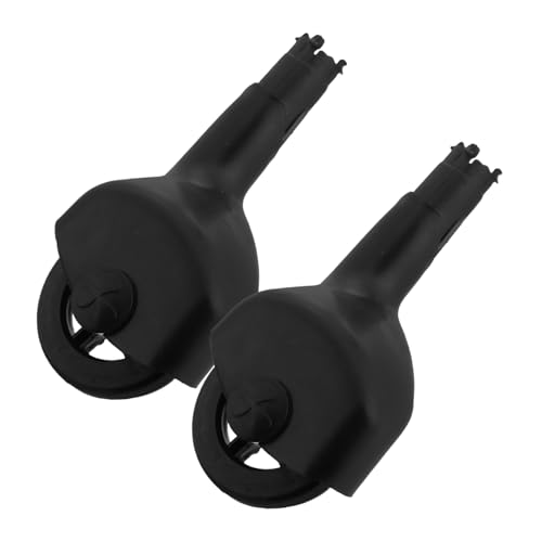 KICHOUSE 1Paar Ersatzrad Für Drehauto Hochleistungsräder Leise Silent Wheels Für Wiggle Cars Zubehör Für Autoreparatur Und Spielzeugfahrzeuge Frontschwenkräder von KICHOUSE
