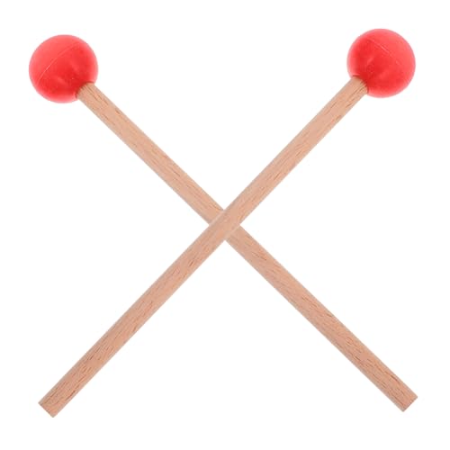 KICHOUSE 1Paar Marimba Schlägel für Anfänger Zungentrommelstöcke aus Hochwertigem Material für Musikinstrumente Percussion Zubehör für Xylophon und Schlaginstrumente KICHOUSE 1Paar Marimba Schlägel für Anfänger Zungentrommelstöcke aus Hochwertigem Material für Musikinstrumente Percussion Zubehör für Xylophon und Schlaginstrumente von KICHOUSE