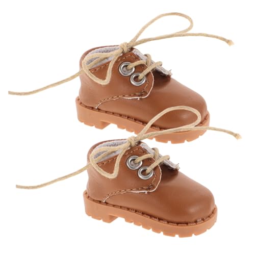 KICHOUSE 1Paar Puppenschuhe Für Große Puppen Simulationsschuhe Dekoration Für Puppen Und Mini Szenen Für Puppenhaus von KICHOUSE