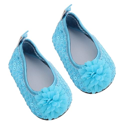 KICHOUSE 1Paar Puppenschuhe mit Glitzer und Blumenmuster Mini Pailletten Schuhe für Puppen Zubehör für Elegante Anlässe Ergänzung für Puppenkleidung und Zubehör KICHOUSE 1Paar Puppenschuhe mit Glitzer und Blumenmuster Mini Pailletten Schuhe für Puppen Zubehör für Elegante Anlässe Ergänzung für Puppenkleidung und Zubehör von KICHOUSE