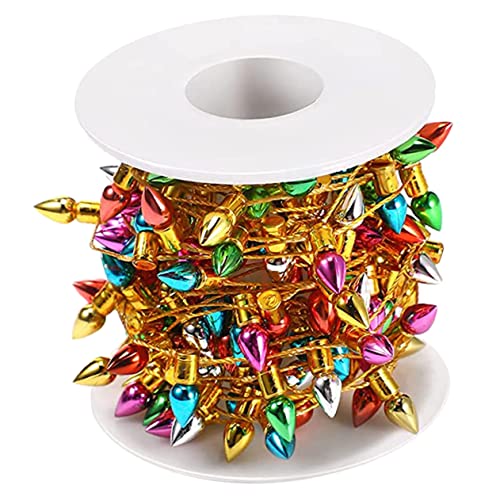 KICHOUSE 1Rolle Kreatives DIY Lampenperlen für Weihnachtsdekoration Langlebige für Armband und Halskettenherstellung Bastelzubehör für Festliche Anlässe KICHOUSE 1Rolle Kreatives DIY Lampenperlen für Weihnachtsdekoration Langlebige für Armband und Halskettenherstellung Bastelzubehör für Festliche Anlässe von KICHOUSE