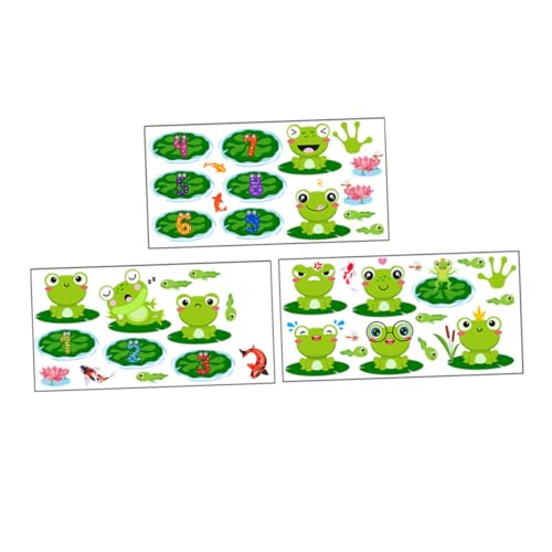 KICHOUSE 1Satz Bodenaufkleber Abnehmbare Aufkleber Mit Cartoon Selbstklebende Spielaufkleber Für Haushalts Und Lernspiele Für Kinderzimmer Und Spielbereiche von KICHOUSE