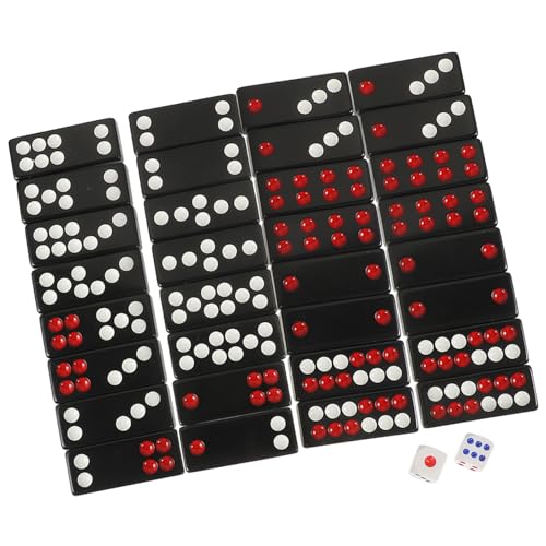 KICHOUSE 1Satz Chinesisches Paigow Brettspiel mit Traditionellen Dominosteinen Partys Familienabende und Gesellige Runden für Unvergesslichen von KICHOUSE