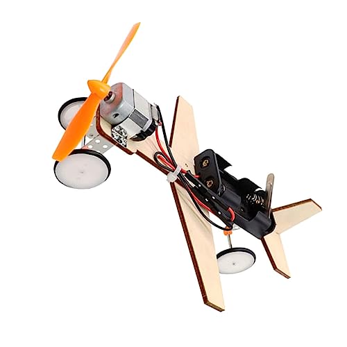 KICHOUSE 1Satz DIY Flugzeugmodell Bausatz Für Pädagogisches Holzspielzeug Kreativität Und Analysefähigkeiten Gleitflugzeug Ohne Batterie Für Junge Bastler KICHOUSE 1Satz DIY Flugzeugmodell Bausatz Für Pädagogisches Holzspielzeug Kreativität Und Analysefähigkeiten Gleitflugzeug Ohne Batterie Für Junge Bastler von KICHOUSE