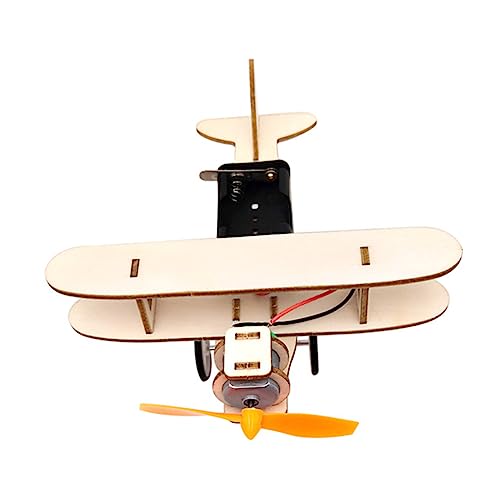 KICHOUSE 1Satz DIY Holzflugzeug Modell Experimentier für Kreatives Bastelspielzeug Beobachtungs und Denkfähigkeiten Hergestellt aus Hochwertigem Holz KICHOUSE 1Satz DIY Holzflugzeug Modell Experimentier für Kreatives Bastelspielzeug Beobachtungs und Denkfähigkeiten Hergestellt aus Hochwertigem Holz von KICHOUSE