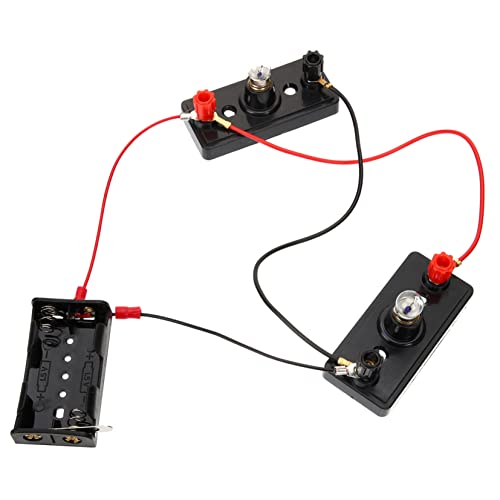 KICHOUSE 1Satz DIY Schaltkreis Experiment für Kleine Leuchtet Lernspielzeug für Jährige Schulpädagogische Wissenschaft und Technik von KICHOUSE