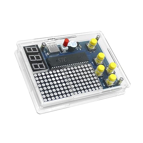 KICHOUSE 1Satz DIY Spielkonsole Lötkit Elektronisches Bastelset Für Handheld Spielekonsole Mit Schweißteilen Blau Lötliebhaber Und DIY Enthusiasten Batteriefach von KICHOUSE