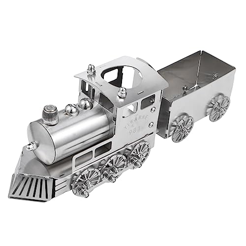 KICHOUSE 1Satz Dampflokomotive Modell Deko Zug mit Nostalgische Zugverzierung für Büro und Zuhause Robuste und Langlebige Sammlung für Zugliebhaber Kompakte Tischdeko KICHOUSE 1Satz Dampflokomotive Modell Deko Zug mit Nostalgische Zugverzierung für Büro und Zuhause Robuste und Langlebige Sammlung für Zugliebhaber Kompakte Tischdeko von KICHOUSE