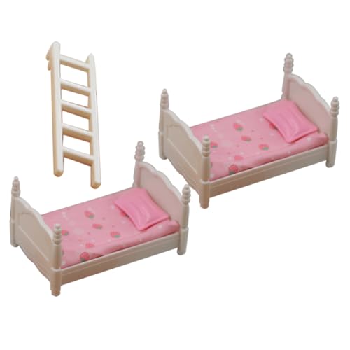 KICHOUSE 1Satz Etagenbett Modell für Puppenhaus Langlebig und Sicher für Kreatives und Dekoration Perfektes KICHOUSE 1Satz Etagenbett Modell für Puppenhaus Langlebig und Sicher für Kreatives und Dekoration Perfektes von KICHOUSE