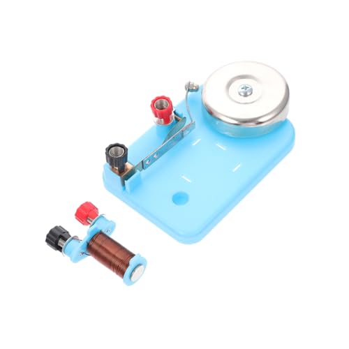 KICHOUSE 1Satz Experimentelle Elektrische Glocke Für Physik Laborversorgung Lehrhilfe Für Schaltungsversuche Elektromagnetische Experimente Für Grundschule Und Mittelschule von KICHOUSE