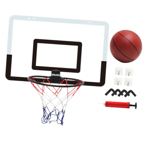 KICHOUSE 1Satz Faltbarer Basketballkorb für Spielzeugset mit Türmontage für Innen und Außenbereich Langlebiges Material Installieren Perfektes für Jungen von KICHOUSE