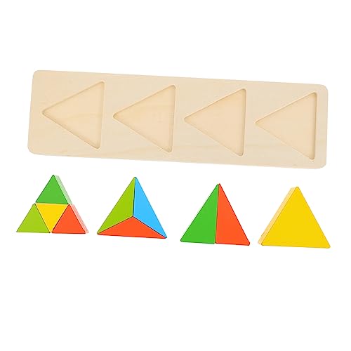 KICHOUSE 1Satz Geometrisches Formpassungsspielzeug Aus Holz Pädagogisches Puzzle Für Fördert Kreativität Und Logisches Für Vorschulkinder Und Gruppenaktivitäten KICHOUSE 1Satz Geometrisches Formpassungsspielzeug Aus Holz Pädagogisches Puzzle Für Fördert Kreativität Und Logisches Für Vorschulkinder Und Gruppenaktivitäten von KICHOUSE