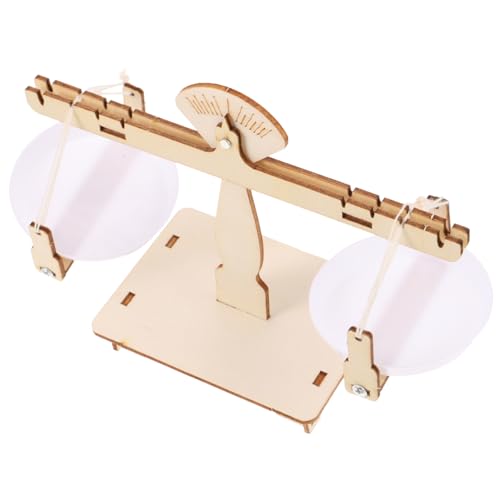 KICHOUSE 1Satz Holz Bastelwaage für Frühpädagogisches DIY Montagespielzeug Kreativität und Praktischen Fähigkeiten für Experimente und Lernaktivitäten KICHOUSE 1Satz Holz Bastelwaage für Frühpädagogisches DIY Montagespielzeug Kreativität und Praktischen Fähigkeiten für Experimente und Lernaktivitäten von KICHOUSE