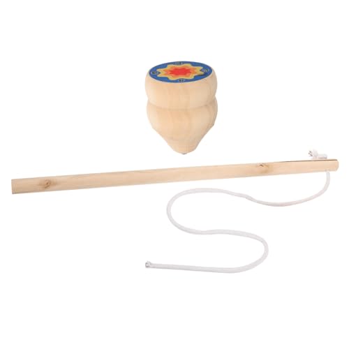 KICHOUSE 1Satz Holz Gyro Traditionelles Rotierendes Kreiselspielzeug Kreatives Holzspielzeug Für Erwachsene Fördert Hand Auge Koordination Und Bewegungsfähigkeiten Naturfarbenes KICHOUSE 1Satz Holz Gyro Traditionelles Rotierendes Kreiselspielzeug Kreatives Holzspielzeug Für Erwachsene Fördert Hand Auge Koordination Und Bewegungsfähigkeiten Naturfarbenes von KICHOUSE