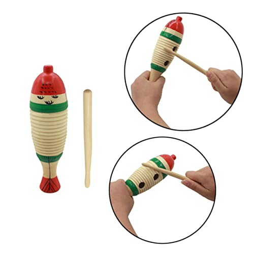 KICHOUSE 1Satz Holz Percussion Spielzeugset Mit Holzhammer Pädagogisches Musikinstrument Für Fördert Musikalisches Lernen Und Rhythmusgefühl Für Kleine Musiker Und von KICHOUSE