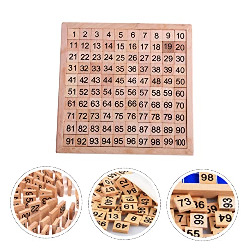 KICHOUSE 1Satz Holzspielzeug Puzzle für Pädagogisches zur Frühförderung Sicheres und Kreatives Zahlenrätsel für Kleinkinder und Vorschulkinder KICHOUSE 1Satz Holzspielzeug Puzzle für Pädagogisches zur Frühförderung Sicheres und Kreatives Zahlenrätsel für Kleinkinder und Vorschulkinder von KICHOUSE