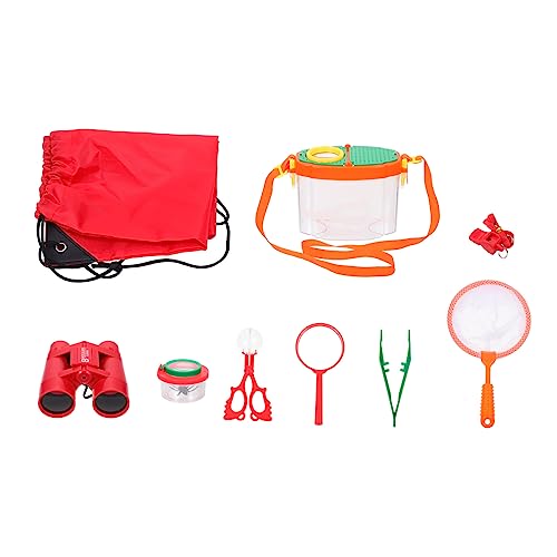 KICHOUSE Kinder Outdoor Beobachtungsbox Satz für Insektenbeobachtung Tragbar mit Lupe für Schule und Camping KICHOUSE Kinder Outdoor Beobachtungsbox Satz für Insektenbeobachtung Tragbar mit Lupe für Schule und Camping von KICHOUSE