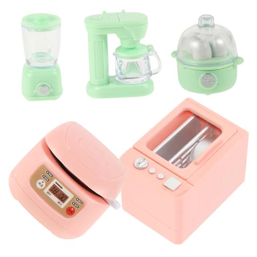 KICHOUSE 1Satz Küchengeräte Für Puppenhaus Realistisches Küchenzubehör Für Kaffeemaschine Spielzeugofen Und Mehr Für Kreative Rollenspiele von KICHOUSE