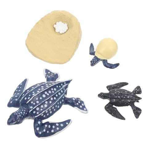 KICHOUSE 1Satz Lernspielzeug für Lederschildkröte Wachstumszyklus Figuren Realistische Tiermodelle für Frühe Bildung und Wohnzimmerdekoration Fördert Fantasie und Naturverständnis von KICHOUSE