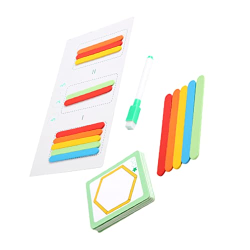 KICHOUSE 1Satz Mathematik Lernspielzeug aus Holz mit Bunten Rechenstäben für Addition Subtraktion und Logischem Mathe Erleuchtungsspielzeug KICHOUSE 1Satz Mathematik Lernspielzeug aus Holz mit Bunten Rechenstäben für Addition Subtraktion und Logischem Mathe Erleuchtungsspielzeug von KICHOUSE