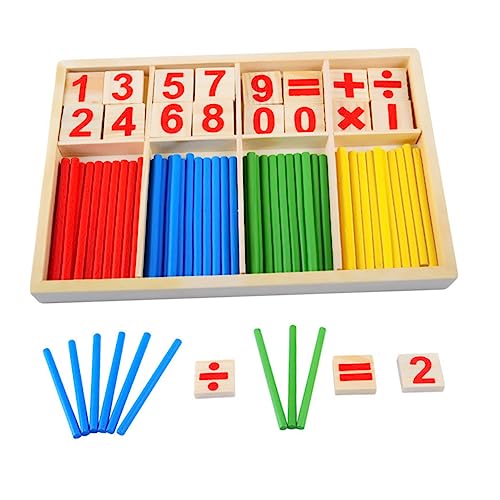 KICHOUSE 1Satz Mathematik Lernspielzeug für Kreatives Zählspiel aus Intelligente Entwicklungsspielzeuge Lehrbrett für Jungen und Pädagogische für Jahre KICHOUSE 1Satz Mathematik Lernspielzeug für Kreatives Zählspiel aus Intelligente Entwicklungsspielzeuge Lehrbrett für Jungen und Pädagogische für Jahre von KICHOUSE