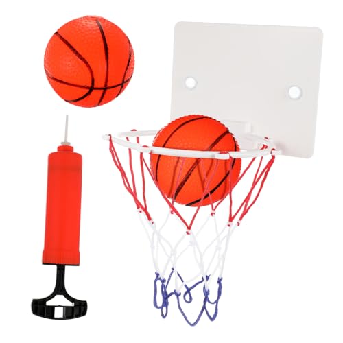 KICHOUSE Kleiner Wand Basketballspielzeugset für Kinder Tragbares Basketballspiel für Innenräume Wandmontiertes Basketballspielzeug mit Einfacher Installation von KICHOUSE