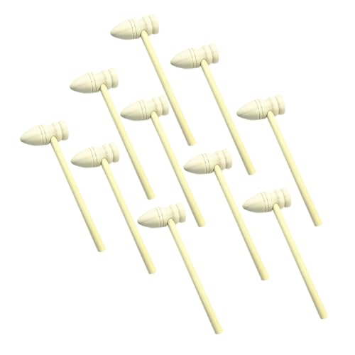 KICHOUSE 1satz Teiliges Mini Holzhammer Für Junge Mädchen Robuste DIY Spielzeuge Kreatives Handwerk Sicheres Material Für Bastelprojekte Und Spielspaß von KICHOUSE