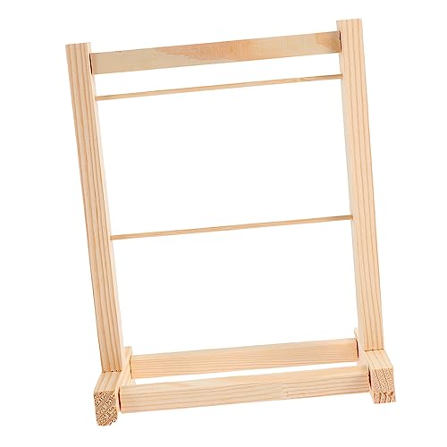 KICHOUSE 1Satz Mini Puppen Kleiderständer aus Holz Puppen Garderobe zur Aufbewahrung von Puppenkleidung Spielzeugregal für Kinderzimmer Perfektes für Kreative KICHOUSE 1Satz Mini Puppen Kleiderständer aus Holz Puppen Garderobe zur Aufbewahrung von Puppenkleidung Spielzeugregal für Kinderzimmer Perfektes für Kreative von KICHOUSE