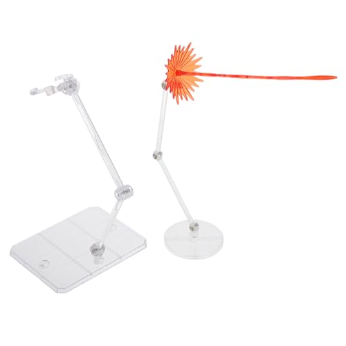 KICHOUSE 1Satz Modell Effektstück mit Laserenergie für Figuren mit Ständern Futuristisches Zubehör für Actionfiguren und Modelle für Sammler und Vitrinen Dekoration von KICHOUSE