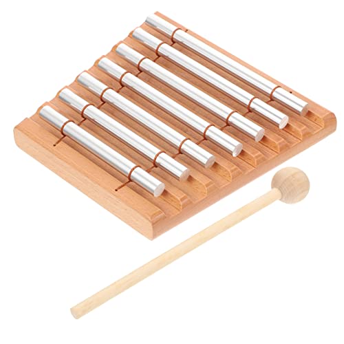 KICHOUSE 1Satz Musikalisches Klanginstrument Chime Handglocken für Robustes Percussion Instrument für Musikunterricht und Outdoor Aktivitäten für Klassenräume von KICHOUSE