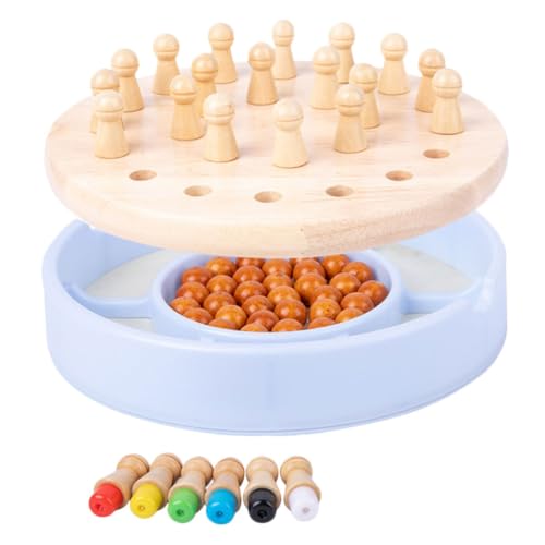 KICHOUSE 1Satz One Gedächtnisschachspiel für Holzspiel mit Aufbewahrungsbox Gedächtnistraining und Logikspiel Eltern Junge Mädchen Beziehung KICHOUSE 1Satz One Gedächtnisschachspiel für Holzspiel mit Aufbewahrungsbox Gedächtnistraining und Logikspiel Eltern Junge Mädchen Beziehung von KICHOUSE