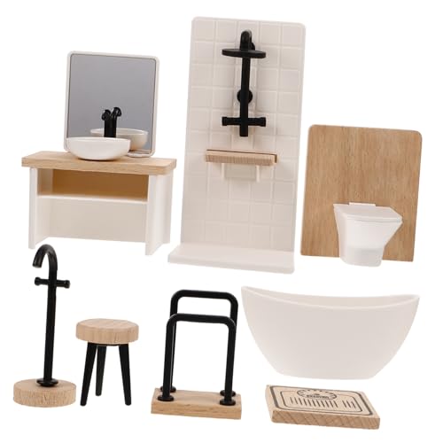 KICHOUSE 1Satz Puppenhaus Zubehör Teiliges Duschraummöbel Set für Puppenhaus Realistische Badezimmer Accessoires für Kreative Spielwelten KICHOUSE 1Satz Puppenhaus Zubehör Teiliges Duschraummöbel Set für Puppenhaus Realistische Badezimmer Accessoires für Kreative Spielwelten von KICHOUSE