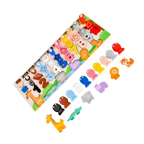 KICHOUSE 1Satz Puzzle Blöcke für Pädagogisches Holzspielzeug Kreativität und Motorik Tier Matching Puzzle für Interaktive Eltern Junge Mädchen Spiele für Jahre KICHOUSE 1Satz Puzzle Blöcke für Pädagogisches Holzspielzeug Kreativität und Motorik Tier Matching Puzzle für Interaktive Eltern Junge Mädchen Spiele für Jahre von KICHOUSE