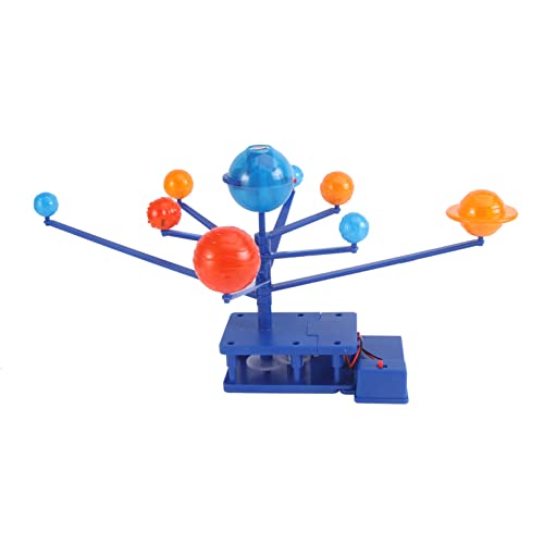 KICHOUSE 1Satz Rotierendes Planetensystem Modell Solar System für DIY Experiment Batterieloses Planetarium für Kreative Entdeckungen Farblich Sortiert von KICHOUSE