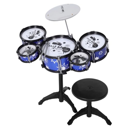 KICHOUSE 1Satz Schlagzeug Set aus Mini Rhythmusspielzeug für Kleinkinder Robustes und Sicheres Musikinstrument für Eltern Junge Mädchen Interaktion Fördert Musikalisches Verständnis von KICHOUSE