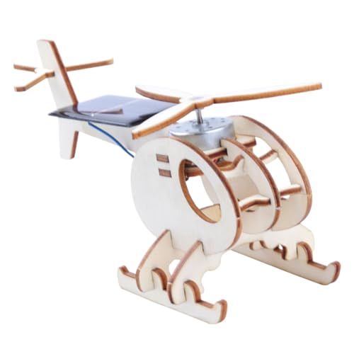 KICHOUSE 1Satz Solar Helikopter DIY Modellspielzeug für Wissenschaftliches Experimentierset Kreativ und für Dekoration von KICHOUSE