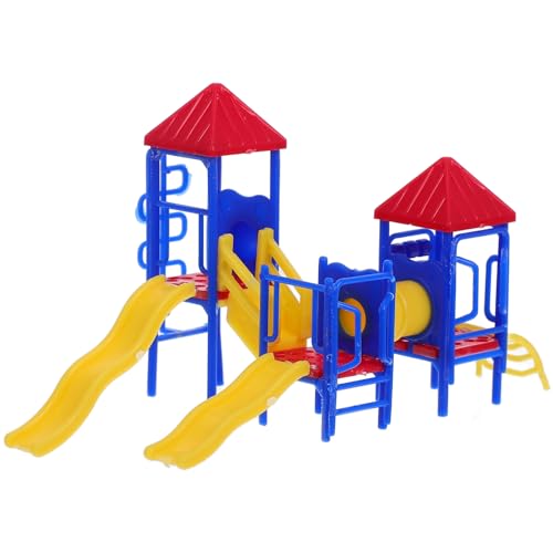 KICHOUSE 1Satz Spielplatz Modell Aus Puppenhaus Dekoration Sicher Und Kreativ Für Fotorequisite Perfektes Puppenhaus Zubehör Für Unvergessliche von KICHOUSE