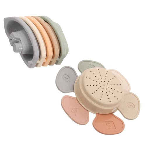 KICHOUSE 1Satz Stapelbecher Badespielzeug für Teiliges Interaktives Lernspielzeug mit Schwimmendem Boot und Sonnenblumenbechern Fördert Geistige Entwicklung und Soziale KICHOUSE 1Satz Stapelbecher Badespielzeug für Teiliges Interaktives Lernspielzeug mit Schwimmendem Boot und Sonnenblumenbechern Fördert Geistige Entwicklung und Soziale von KICHOUSE